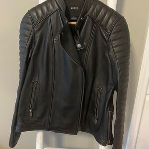 ATWYLD leather Moto jacket